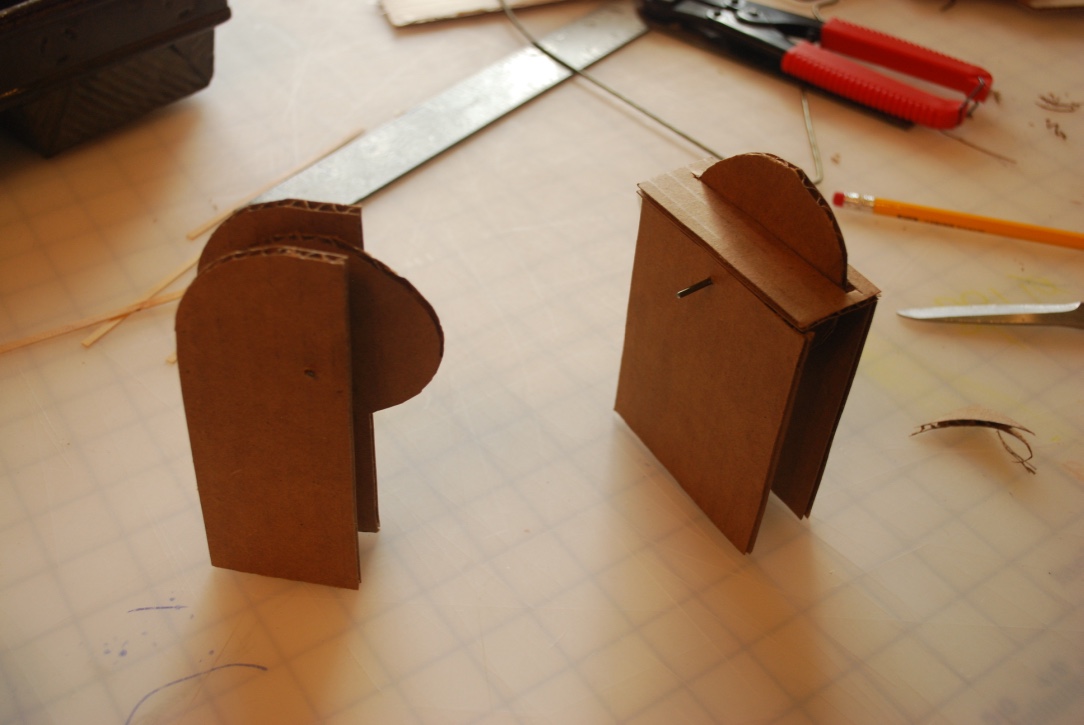 Cardboard mockups